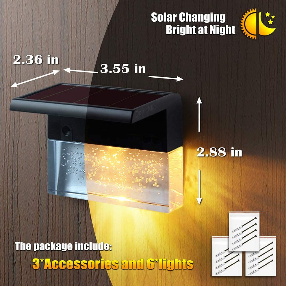 Solar Fence Light