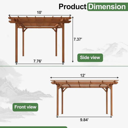 Lumora garden pergola