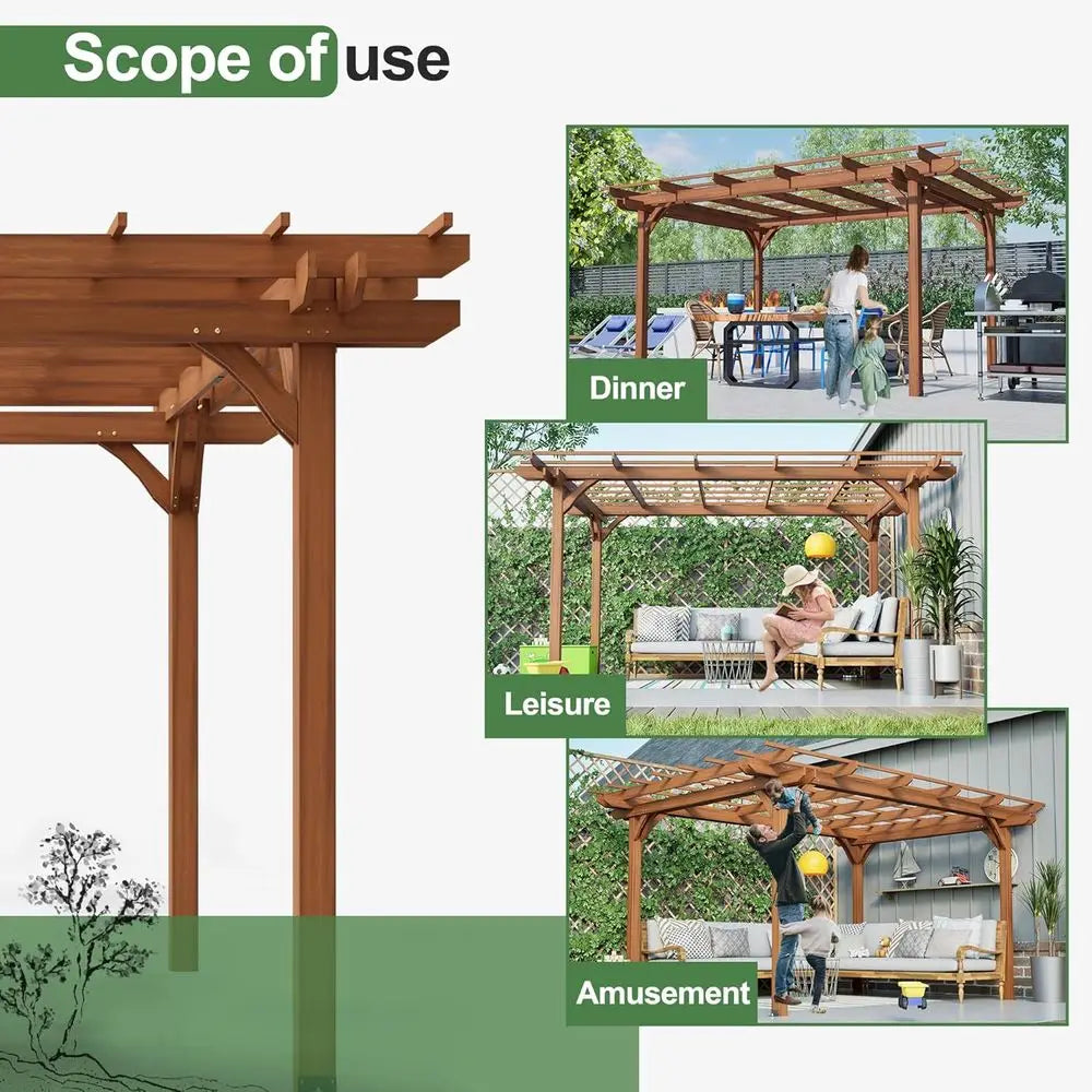 Lumora garden pergola