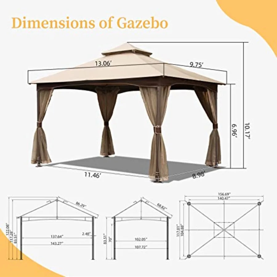 Lumora garden pergola